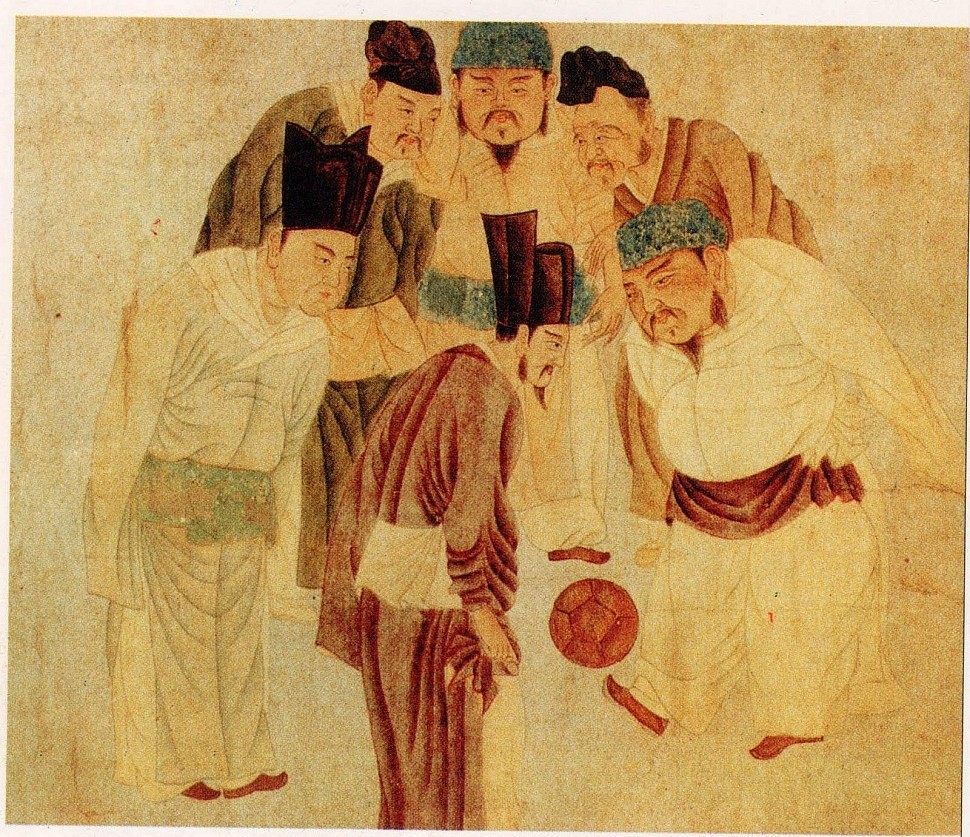 футбол в древнем Китае